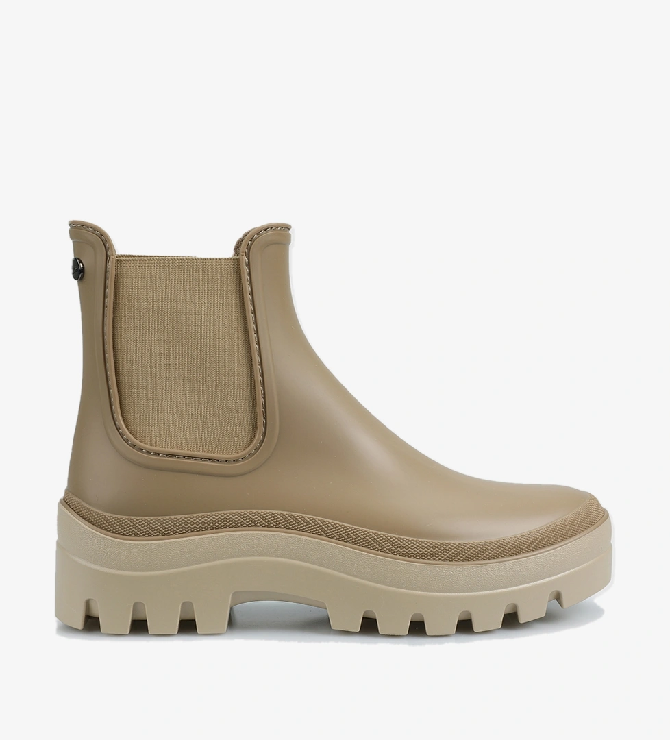 Bej Kadın Yağmur Botu - Görsel 1