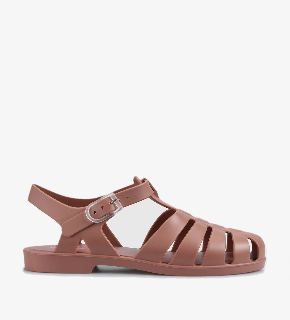 Pembe Kadın Düz Sandalet - Görsel 1