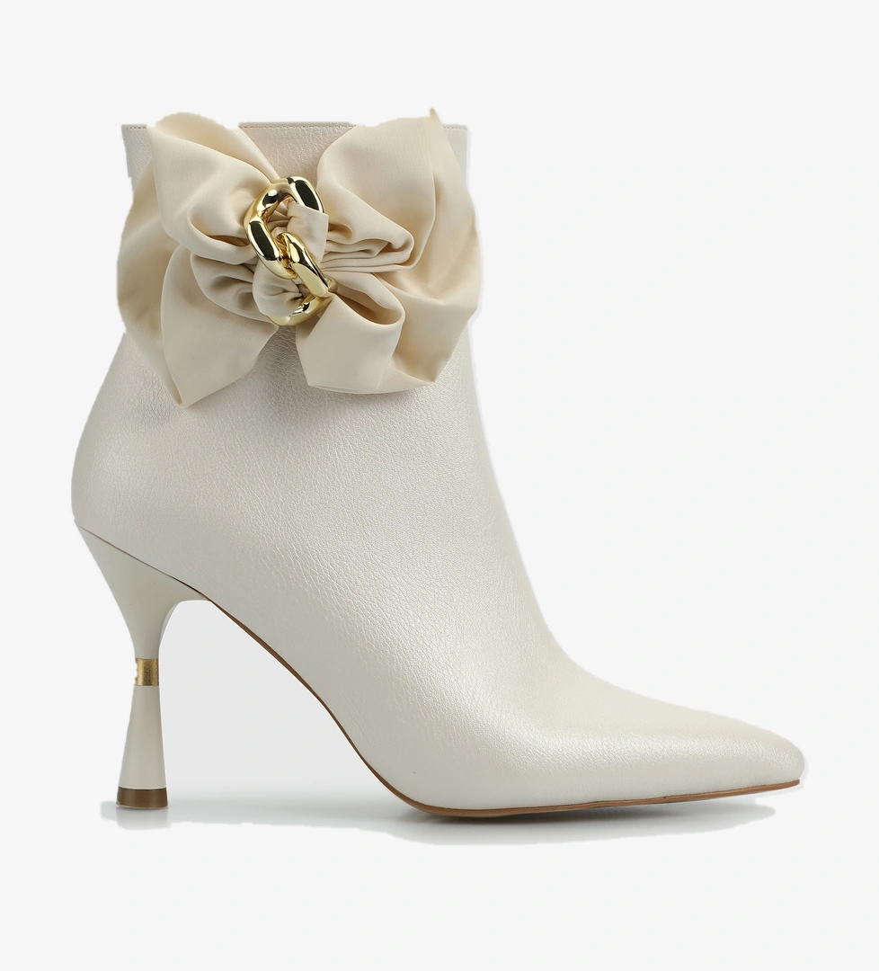 Bej Kadın Bootie - Görsel 1