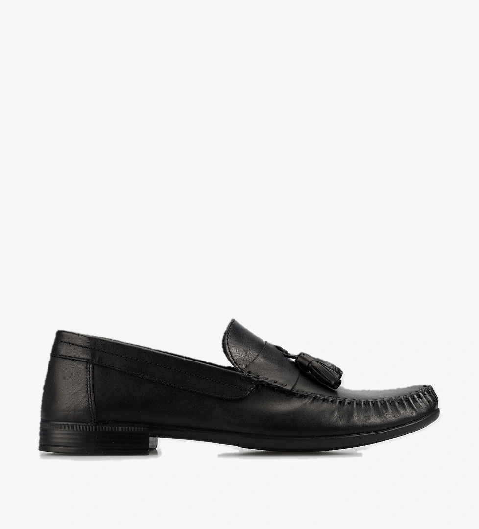 Siyah Deri Erkek Ayakkabı - Görsel 1