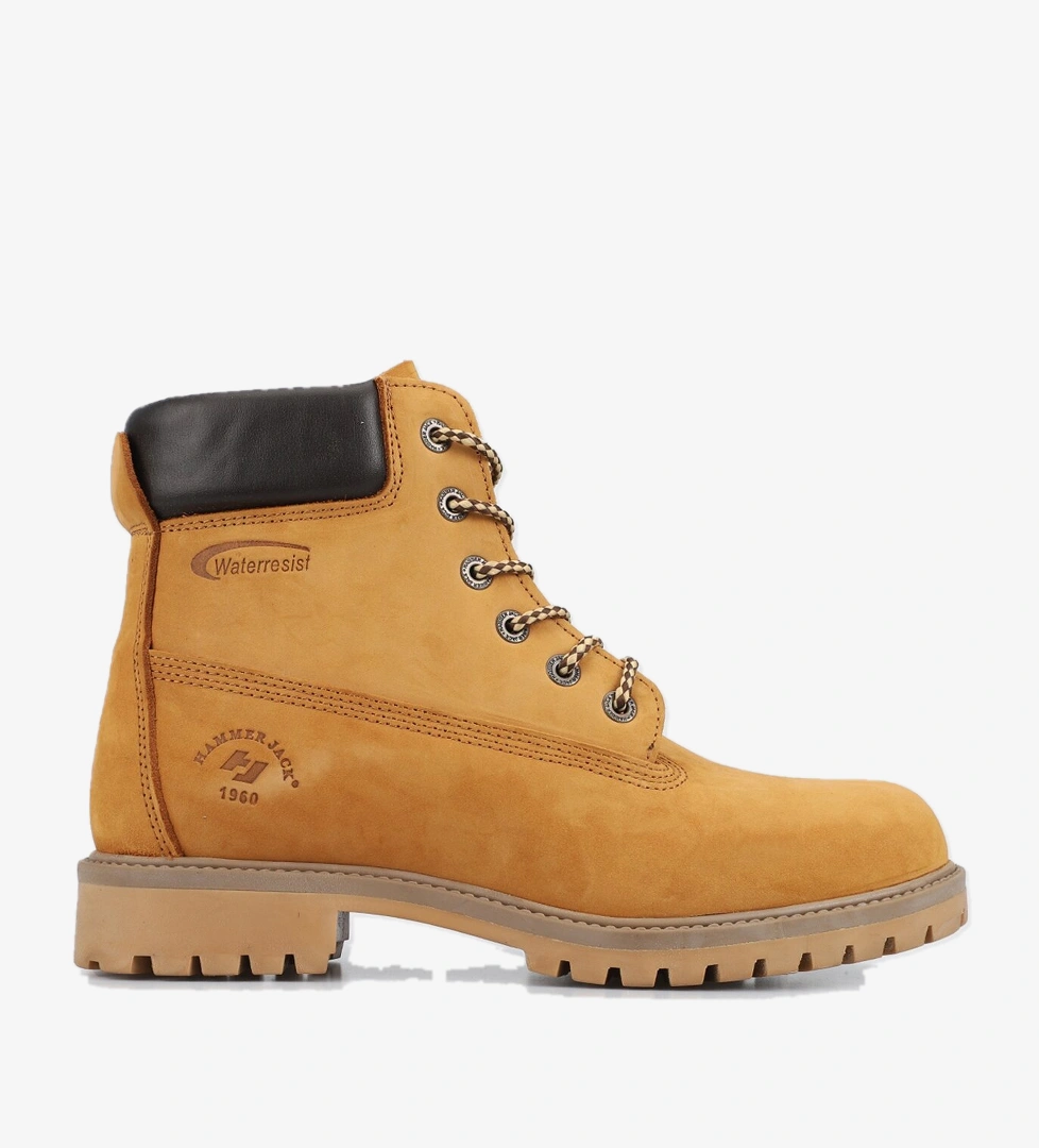 Sarı Deri Erkek Bot - Görsel 1