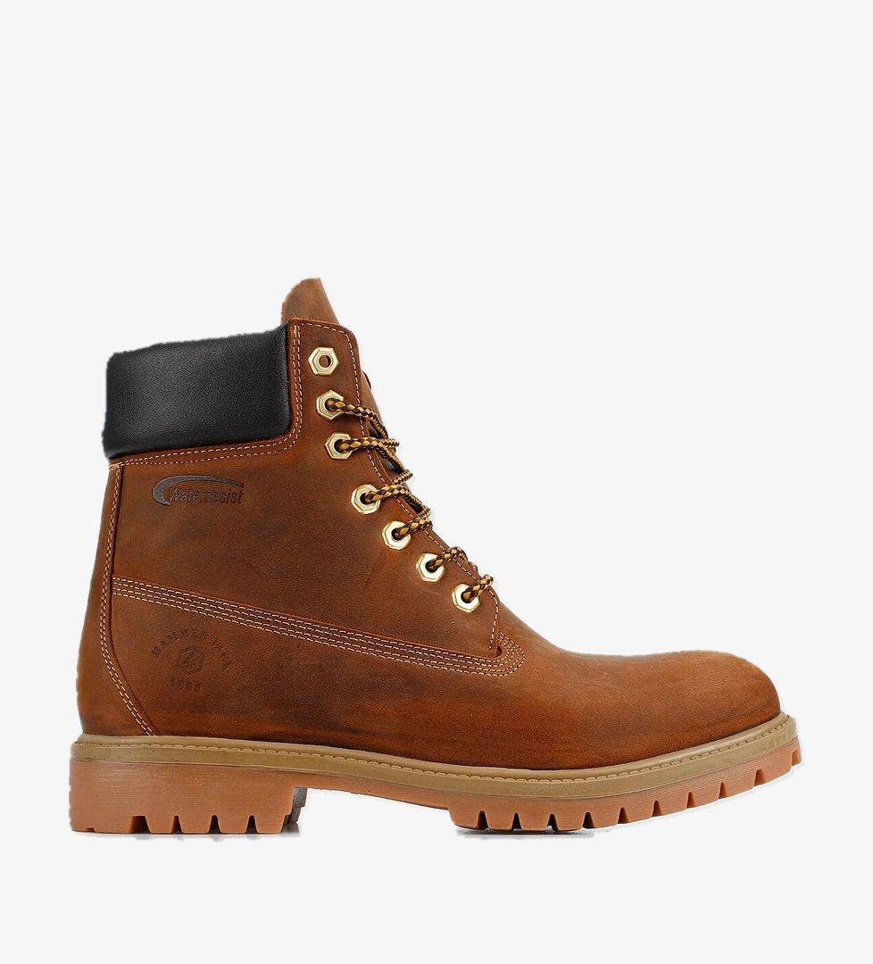 Tarçın Deri Erkek Asker Botu - Görsel 1