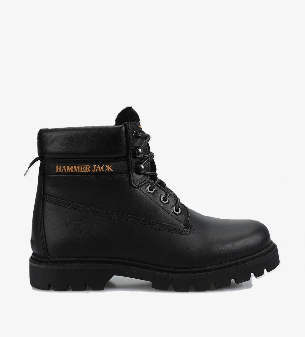 Siyah Deri Erkek Bot - Görsel 1