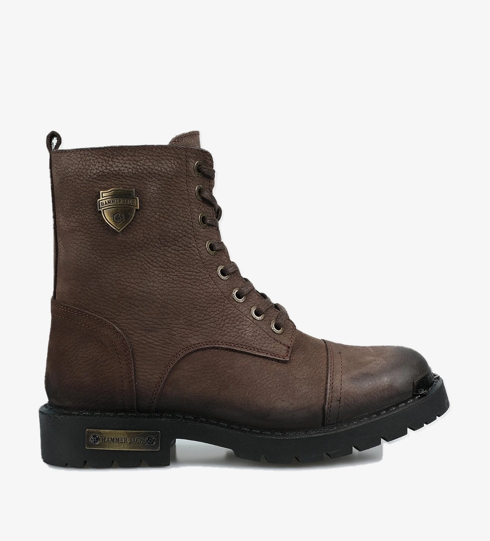 Kahve Deri Erkek Bot - Görsel 1