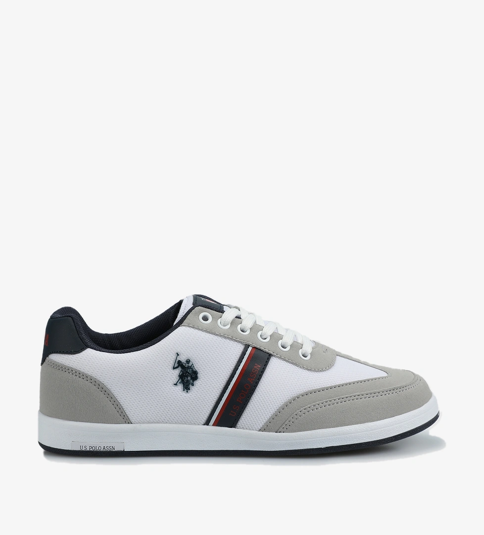 Kares Beyaz Erkek Sneaker - Görsel 1