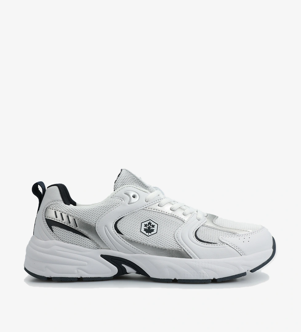 Pol Beyaz Deri Erkek Sneaker - Görsel 1