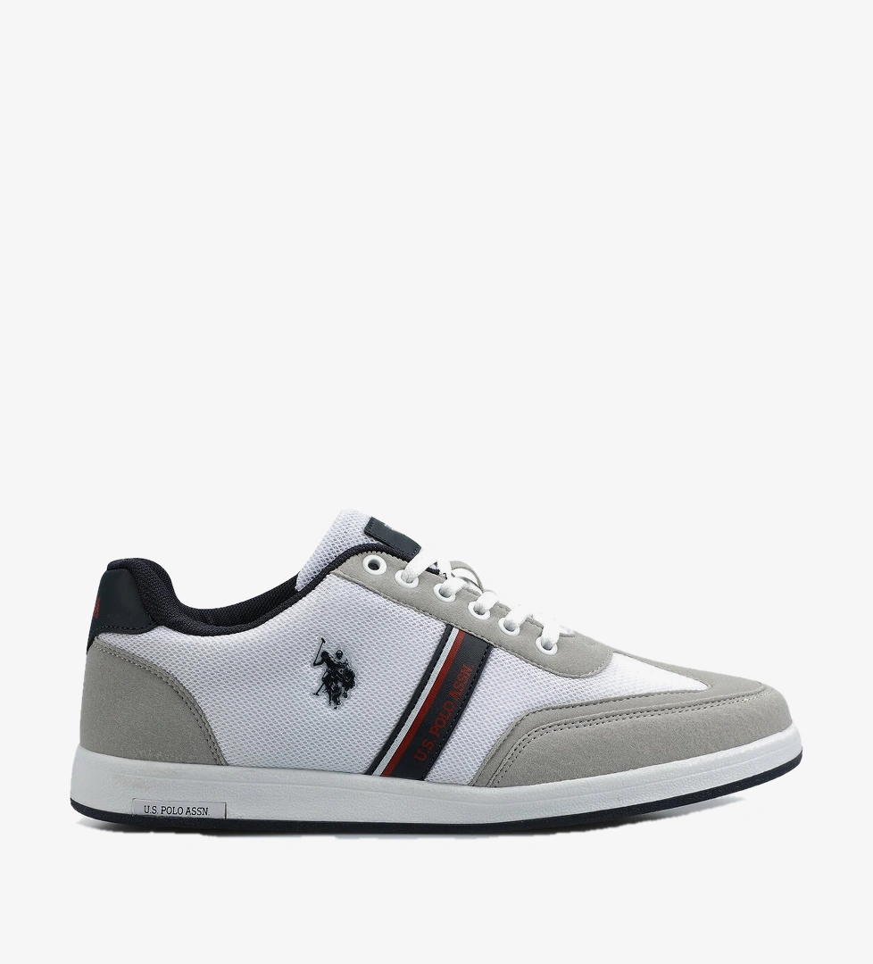 Kares Beyaz Erkek Sneaker