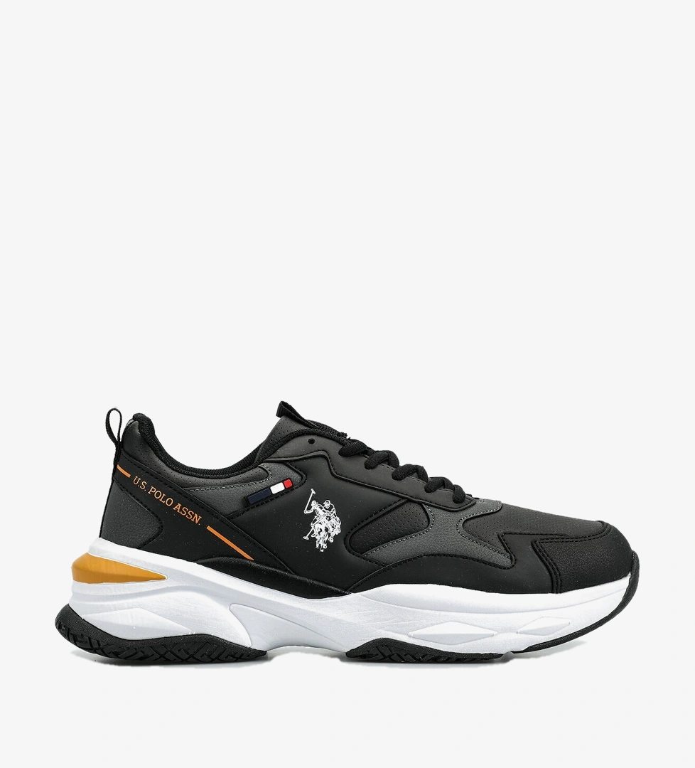 SOLIDAR Siyah Erkek Sneaker
