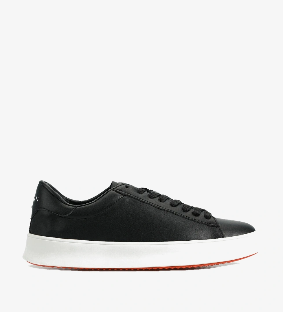ANTON Siyah Deri Erkek Sneaker