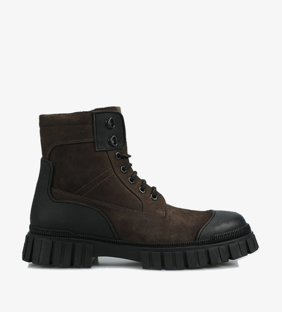 Gri Deri Erkek Bot - Görsel 1