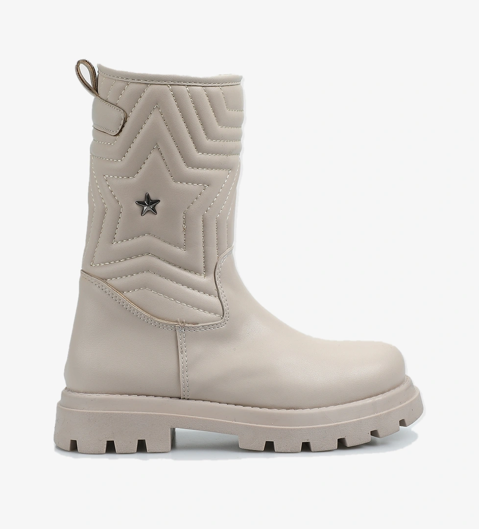 Ekru Kız Çocuk Bot - Görsel 1