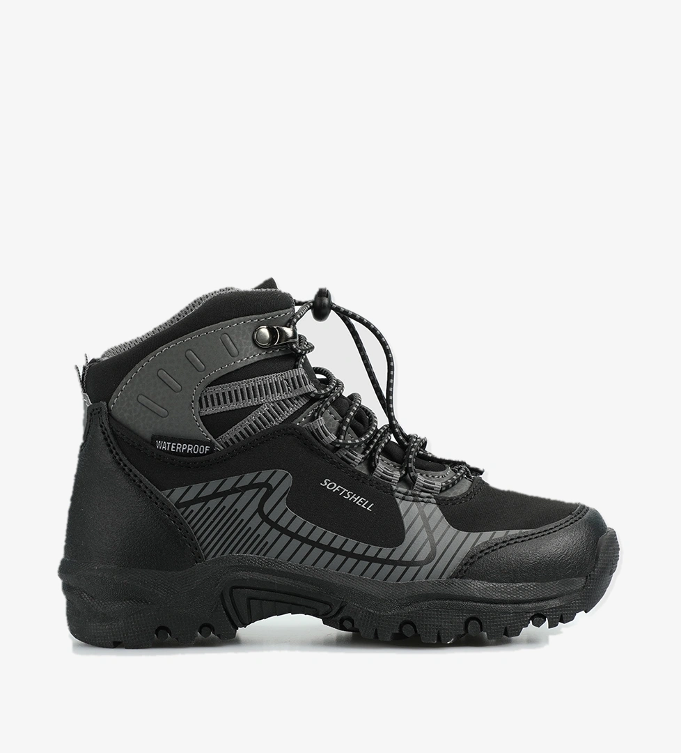 TOMAS Siyah-Koyu Gri Outdoor Bot - Görsel 1