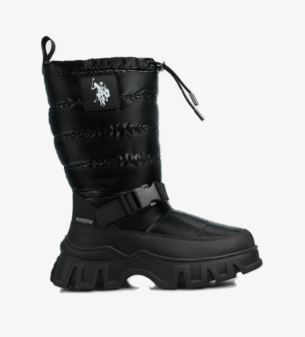 Poretta Siyah Kız Çocuk Kar Botu - Görsel 1