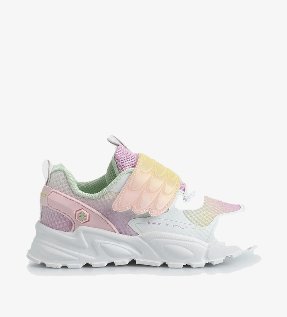 Angel Pudra Deri Kız Çocuk Sneaker - Görsel 1