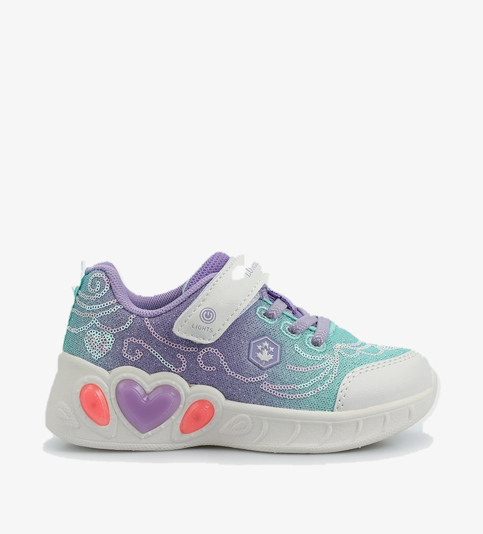 Princess Lila Deri Kız Çocuk Sneaker - Görsel 1
