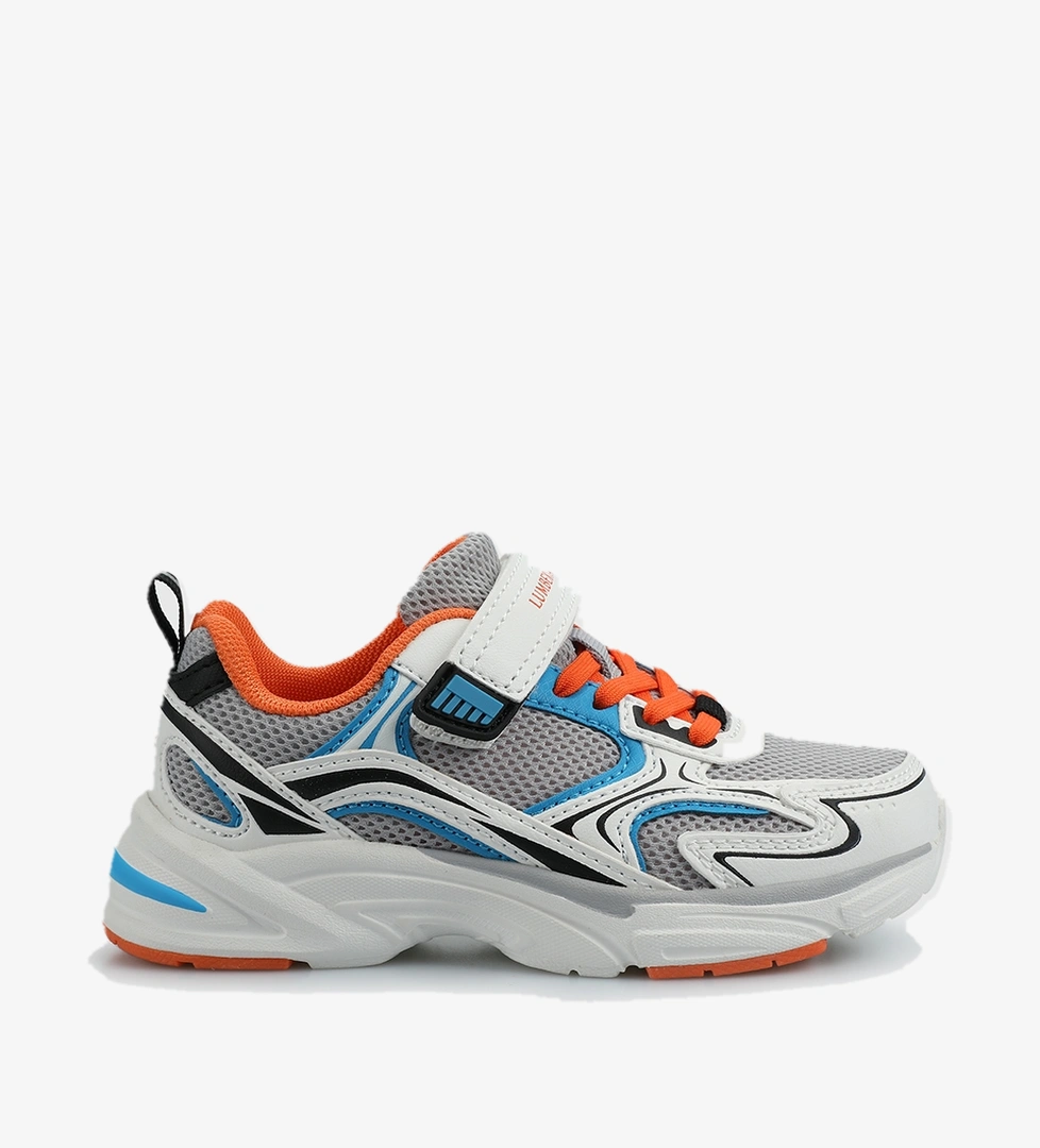 Bulk Beyaz Deri Erkek Çocuk Sneaker - Görsel 1