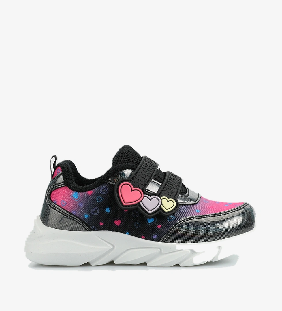 Bow Siyah Kız Çocuk Sneaker - Görsel 1