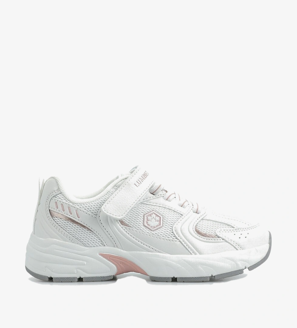 Pol Beyaz Kız Çocuk Sneaker