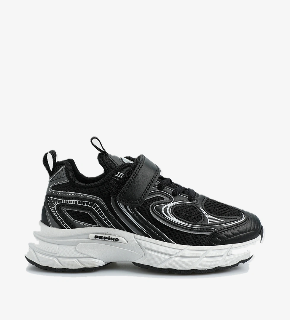 Siyah-Beyaz Erkek Çocuk Sneaker - Görsel 1