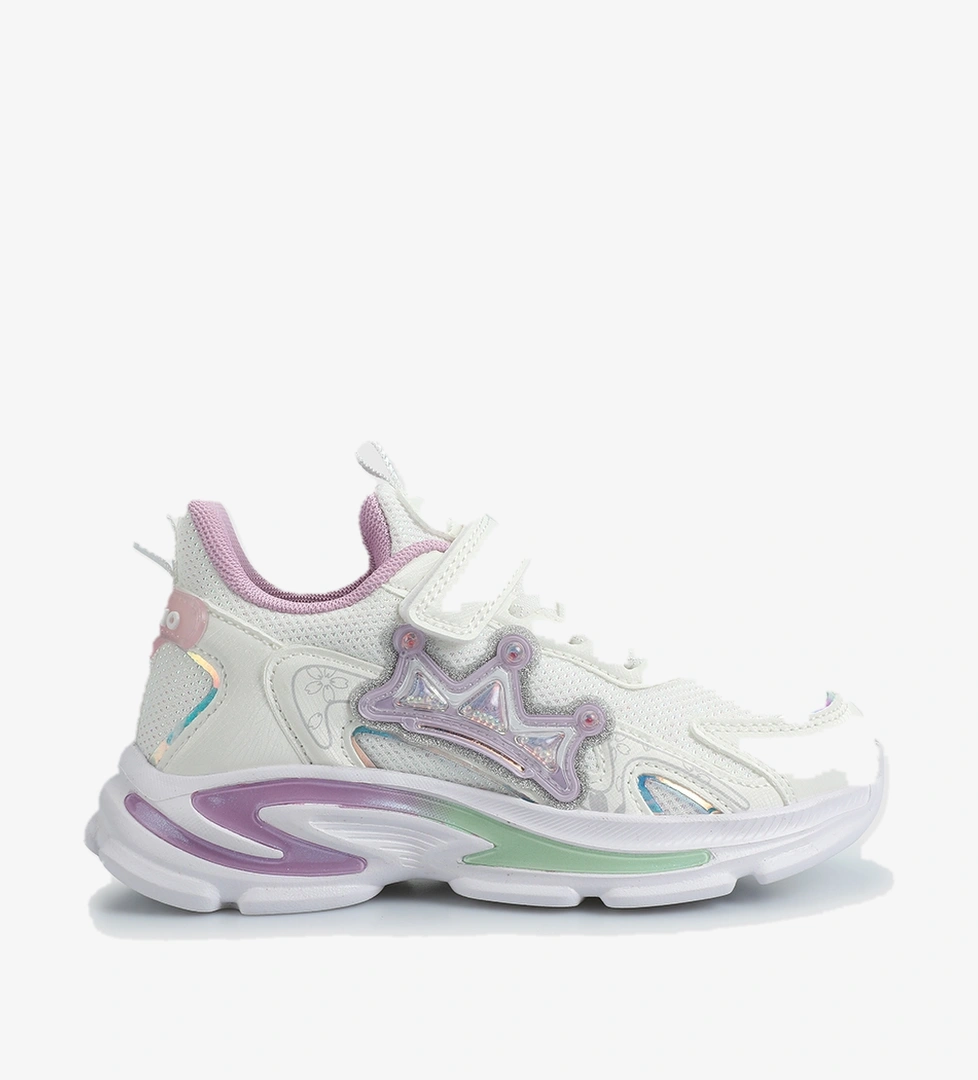 Beyaz Kız Çocuk Sneaker - Görsel 1