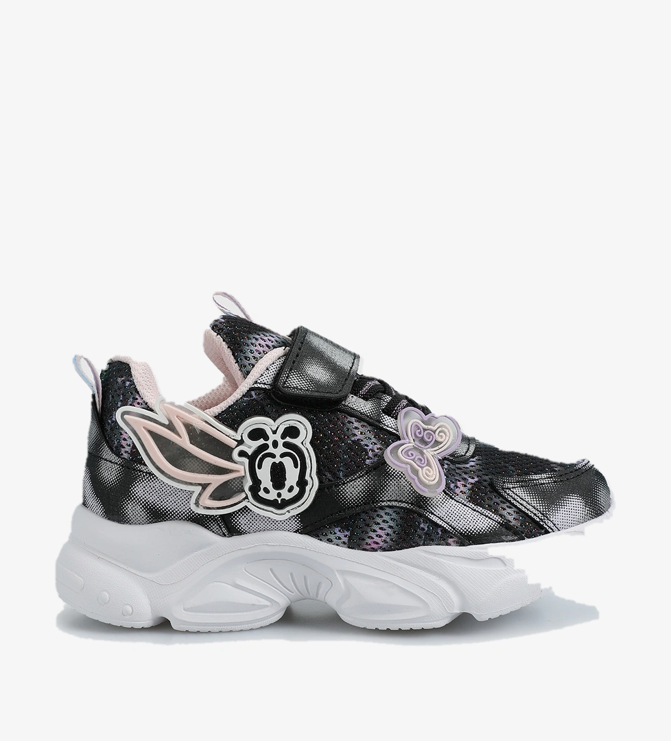 Siyah Kız Çocuk Sneaker - Görsel 1