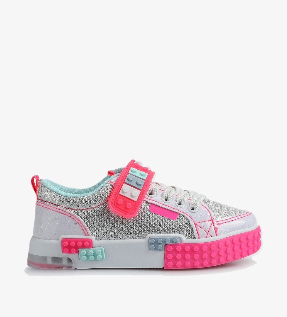 Beyaz Kız Çocuk Sneaker - Görsel 1