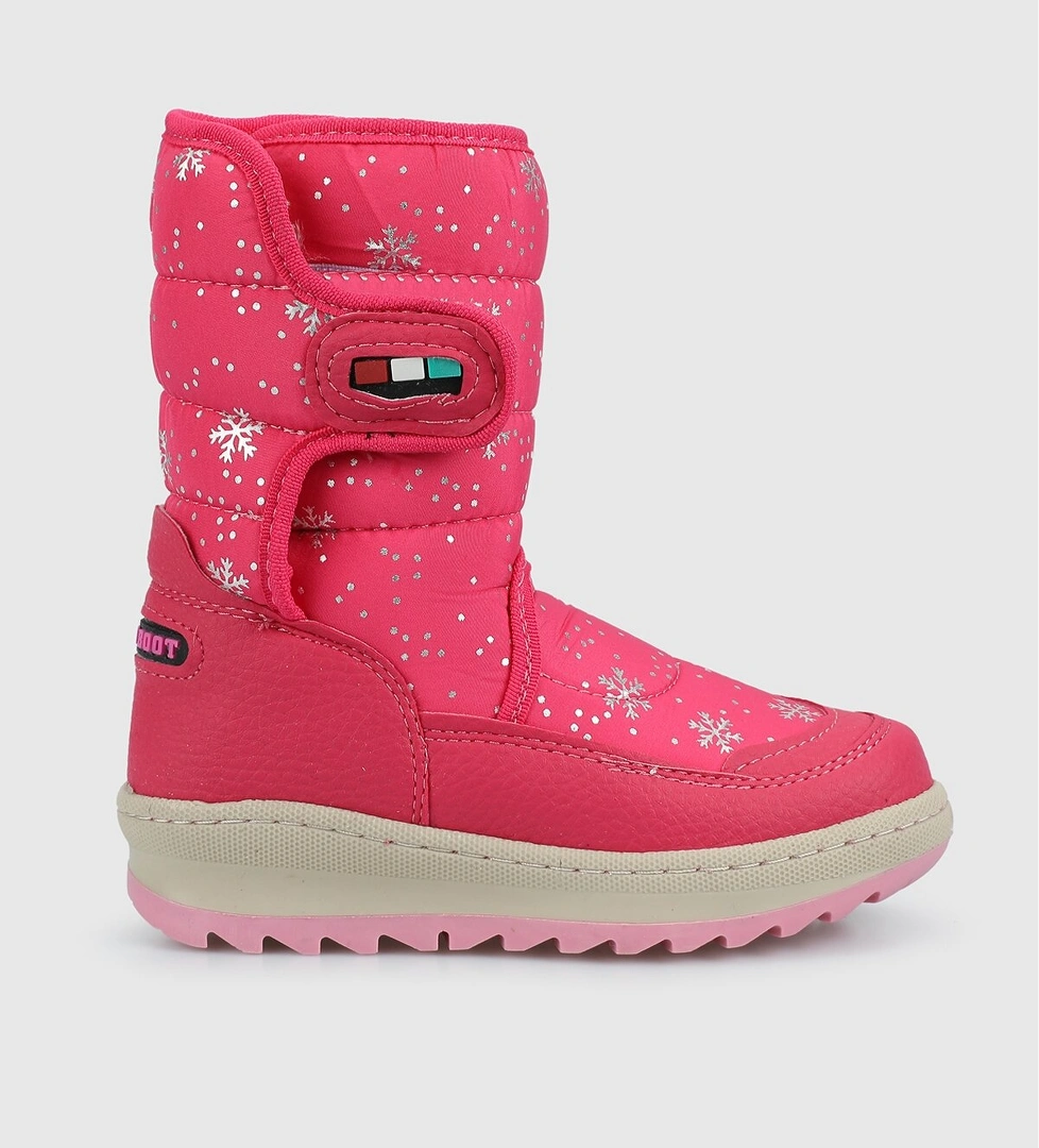 Fuşya Kız Çocuk Kar Botu - Görsel 1