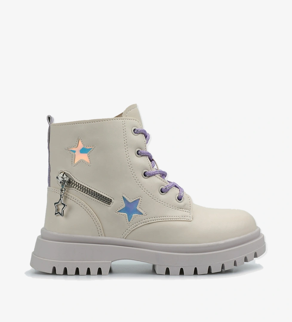 Krem Kız Çocuk Bot - Görsel 1