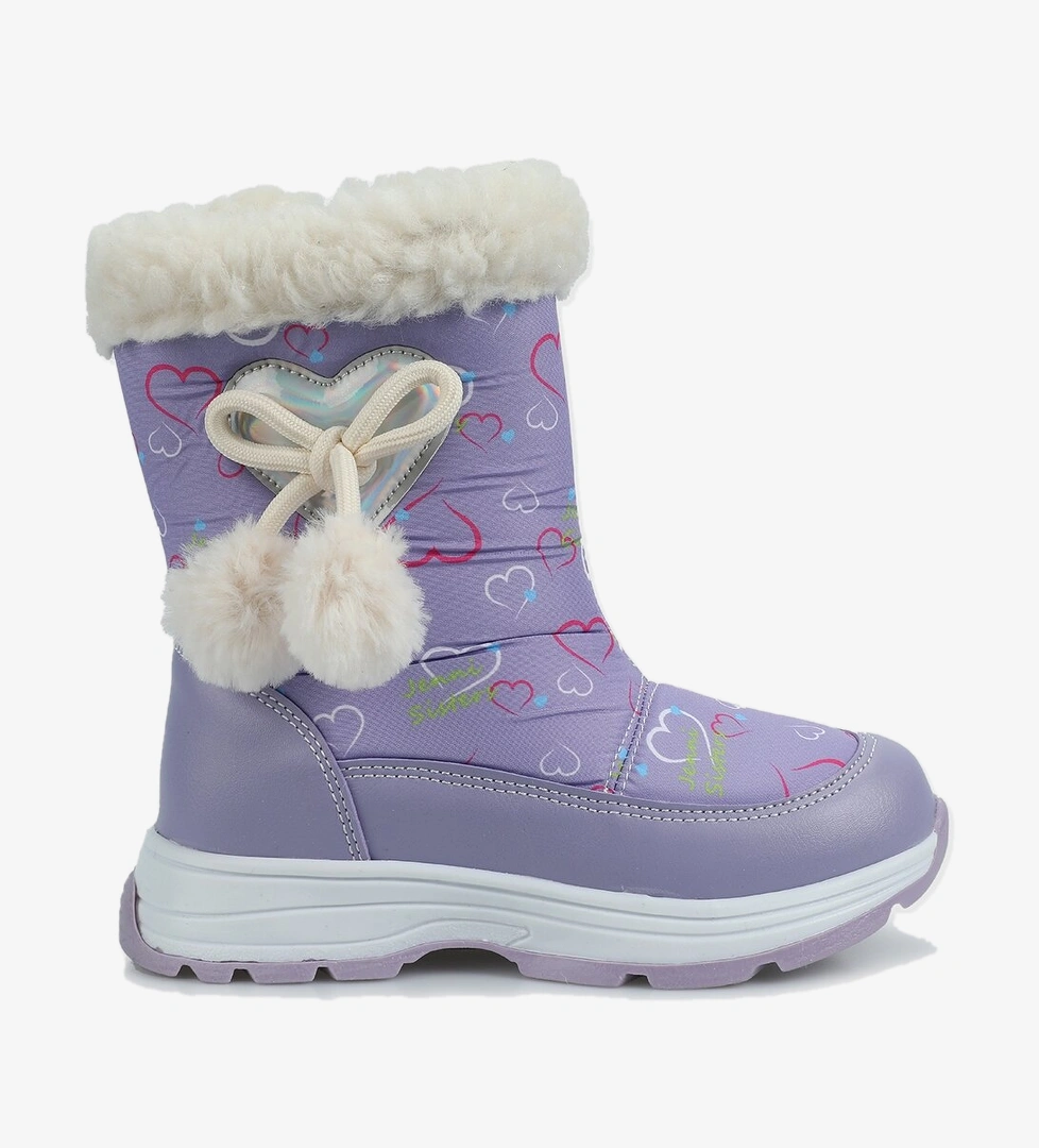 Lila Kız Çocuk Bot - Görsel 1