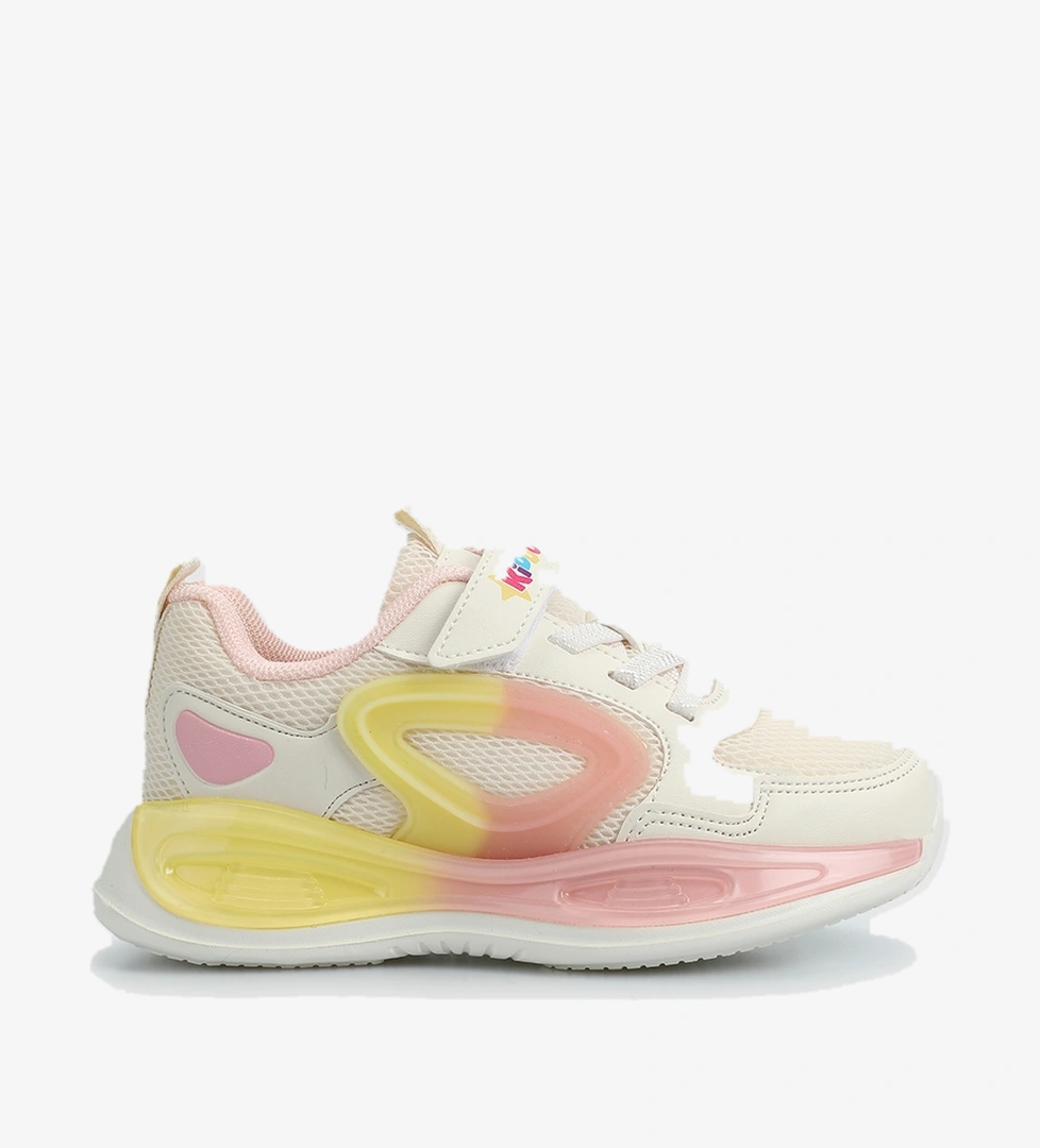 Krem Kız Çocuk Sneaker - Görsel 1