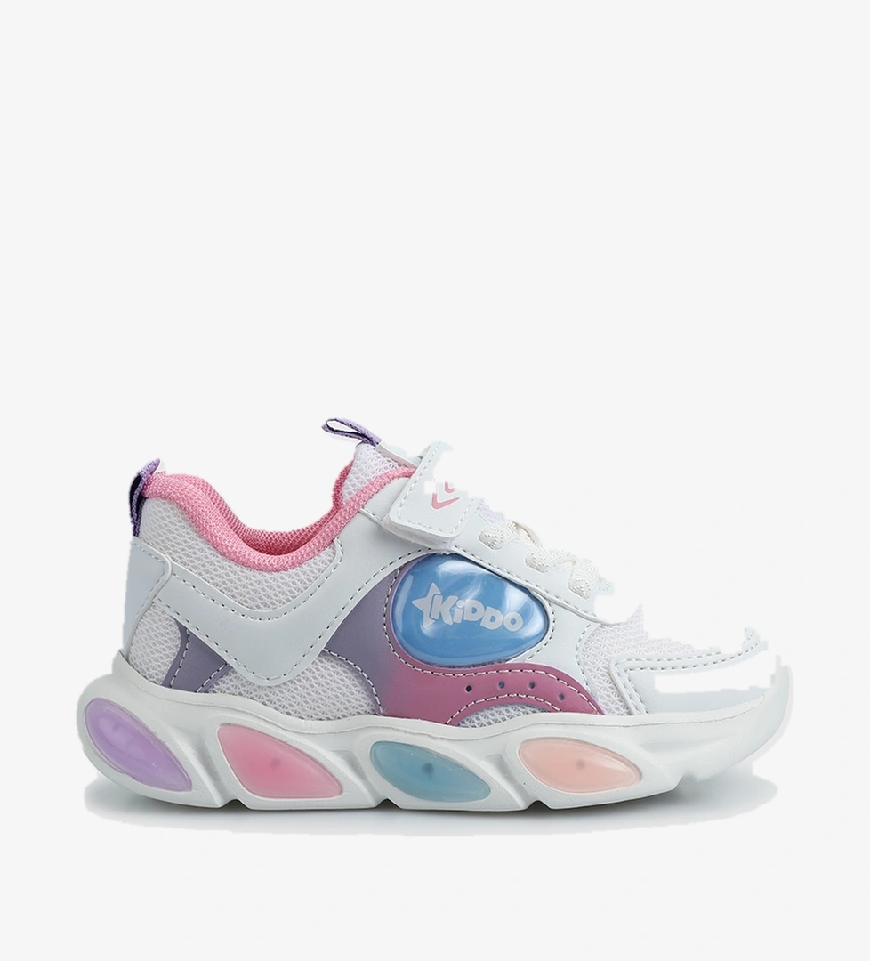 Beyaz Kız Çocuk Sneaker - Görsel 1