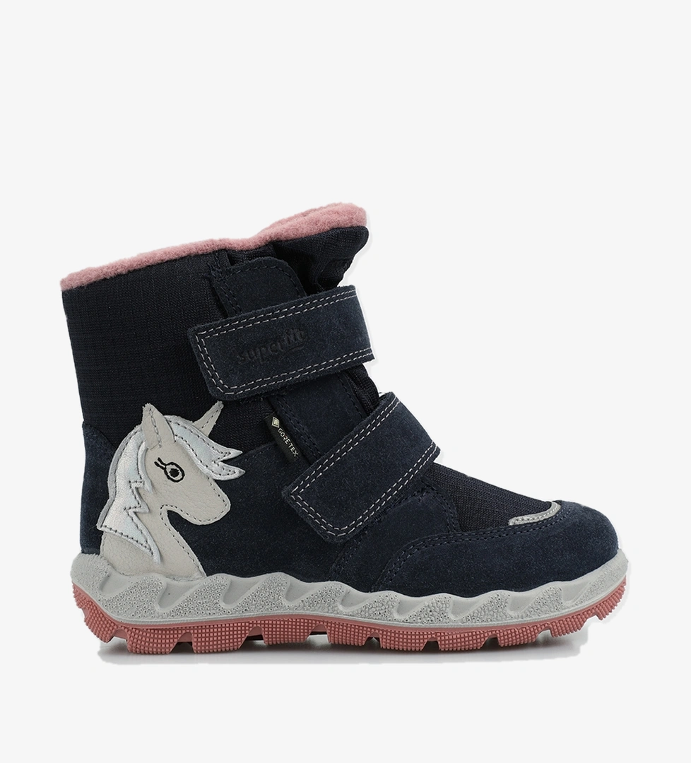 Pembe Deri Kız Çocuk Outdoor Bot - Görsel 1