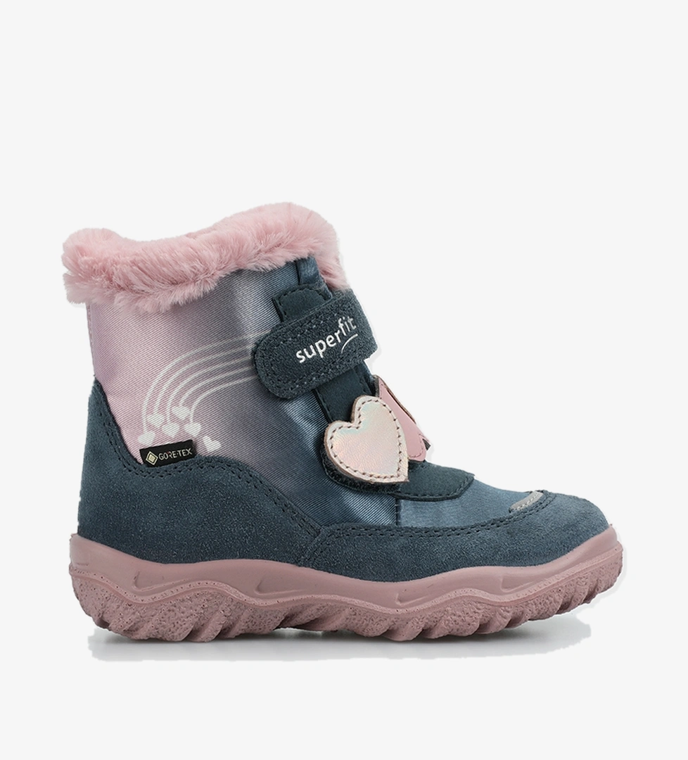 Pembe Deri Kız Çocuk Outdoor Bot - Görsel 1