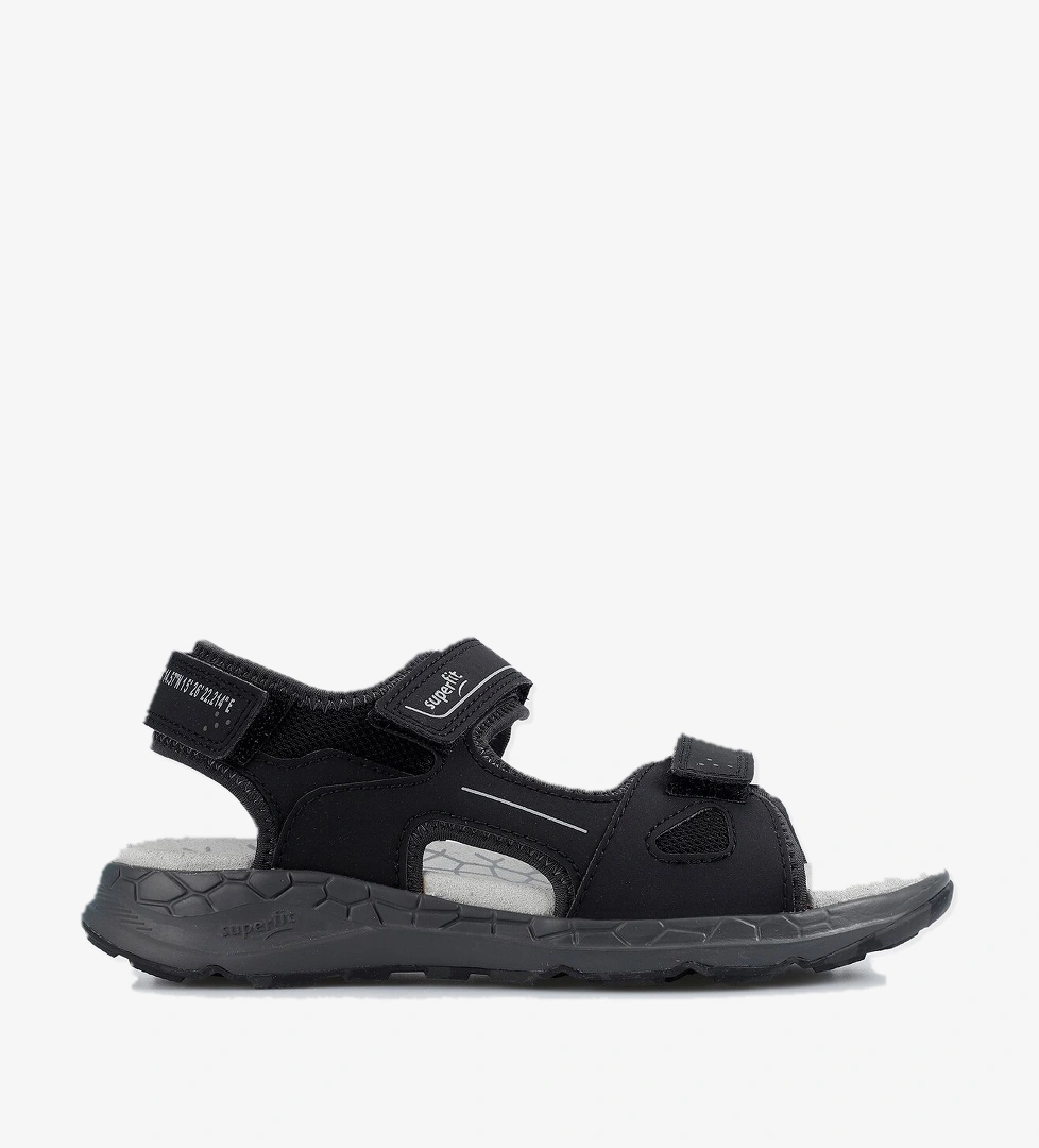 Siyah Düz Sandalet - Görsel 1