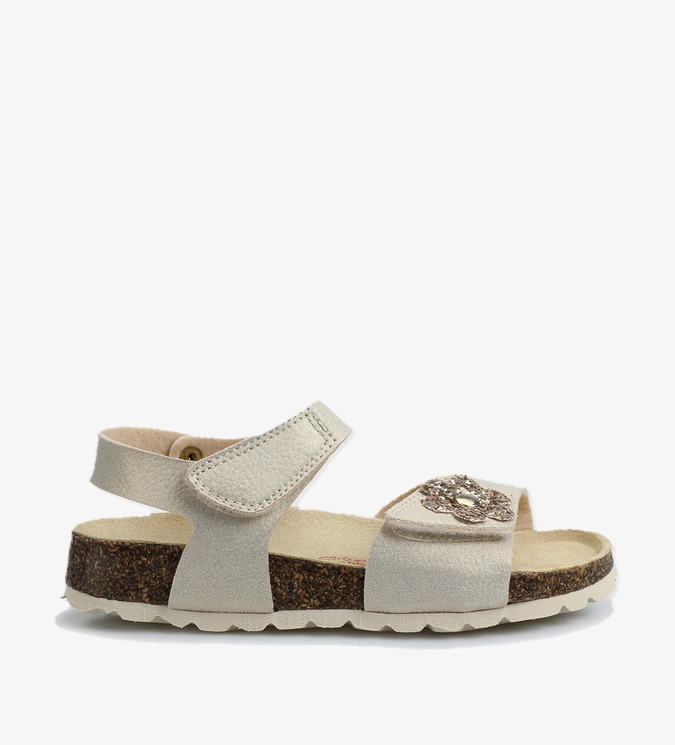 Altın Kız Çocuk Düz Sandalet - Görsel 1