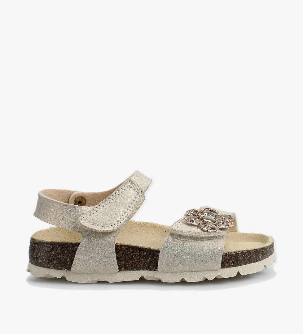 Altın Kız Çocuk Düz Sandalet - Görsel 1