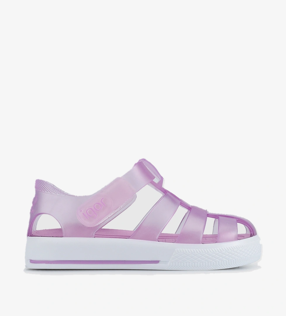 Lila Kız Çocuk Plaj Ayakkabısı - Görsel 1