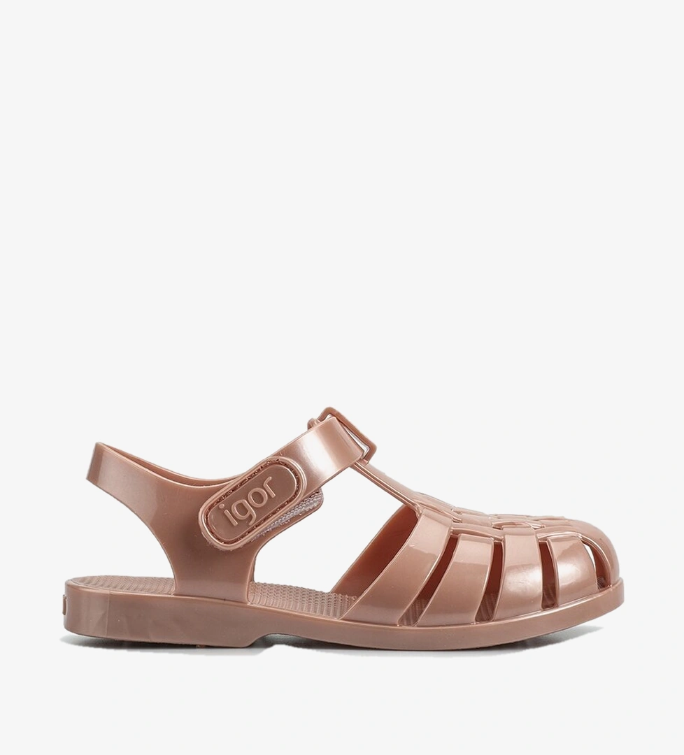 Pembe Düz Sandalet