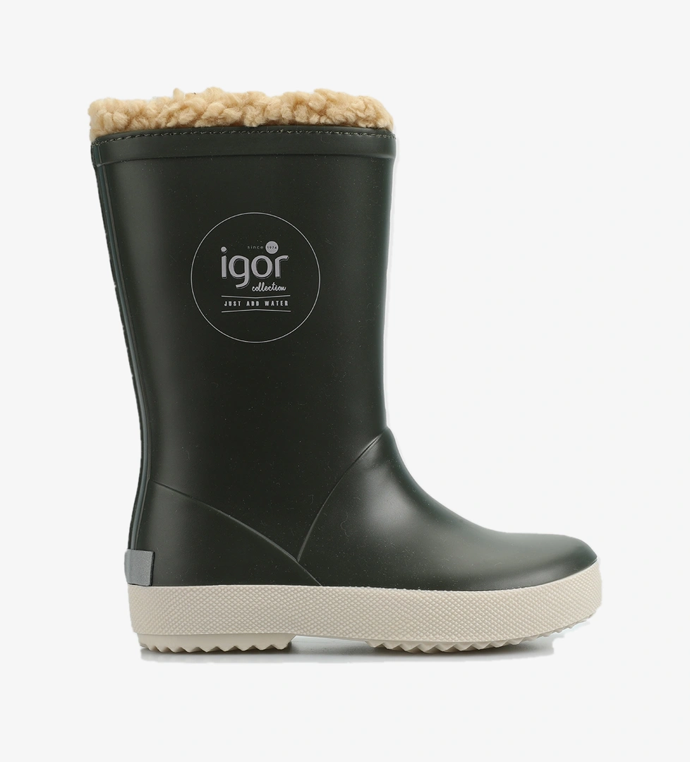 Haki Kız Çocuk Yağmur Botu - Görsel 1