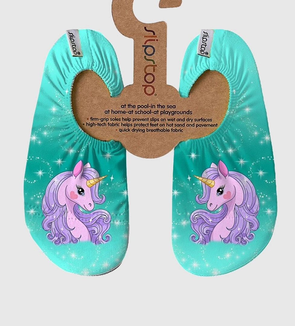 Turkuaz Kız Çocuk Terlik - Görsel 1