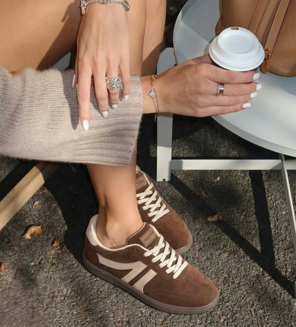Kahve Bej Kadın Sneaker K01093400672
