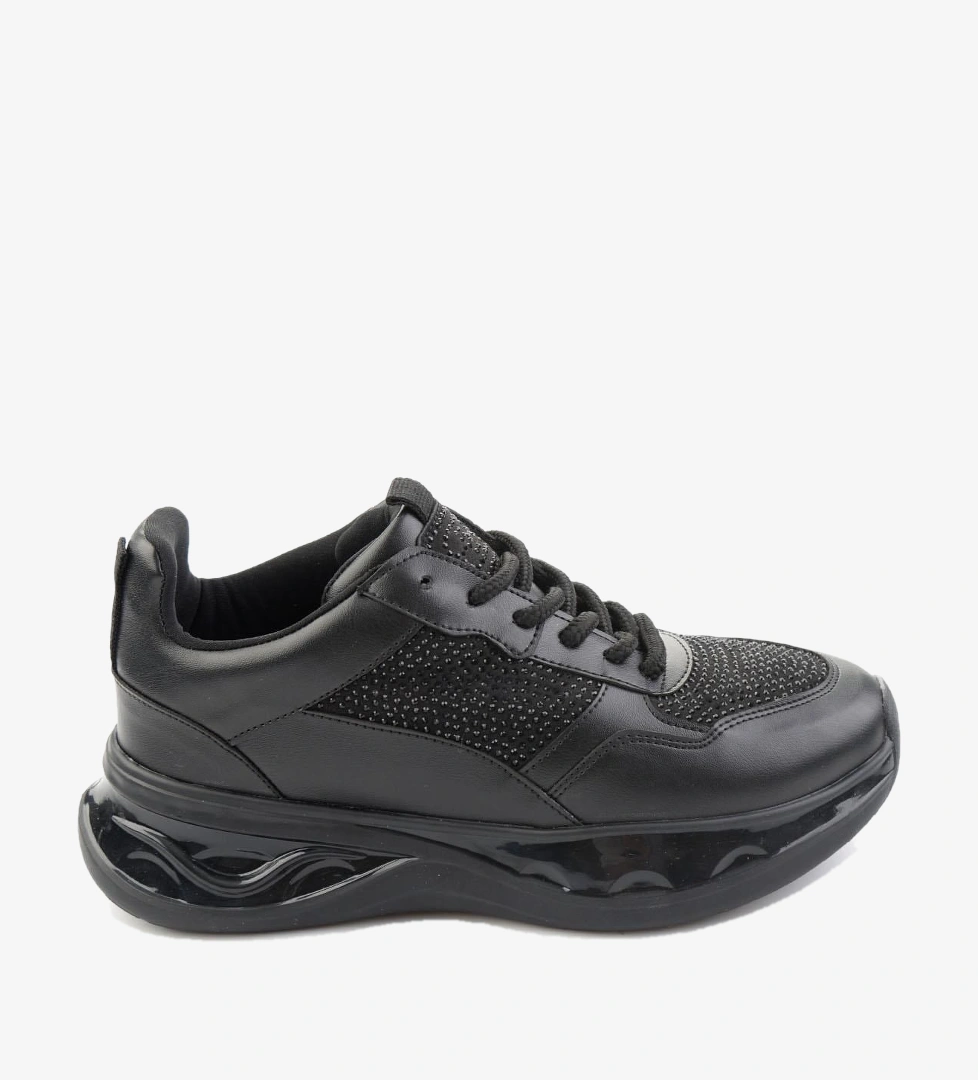 Siyah Kadın Sneaker K01228091572
