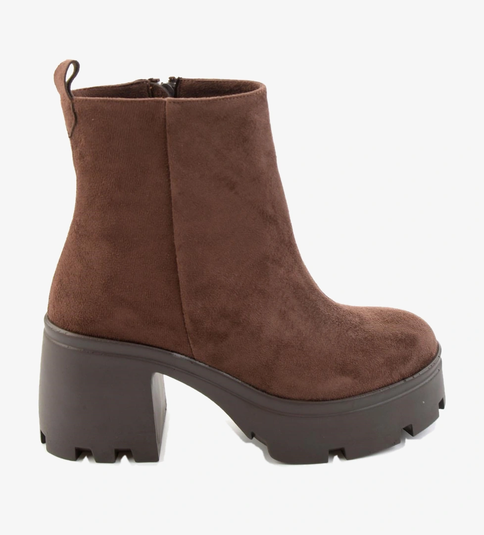 Kahve Süet Kadın Bot & Bootie K02391085172