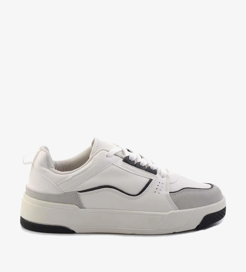 Bambi Bambi Beyaz Siyah Kadın Sneaker K01591513009 Bambi'de! Siyah - 1. görsel