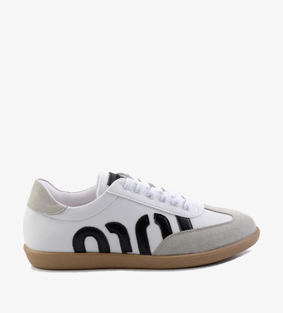 Beyaz Siyah Kadın Sneaker K01179800009