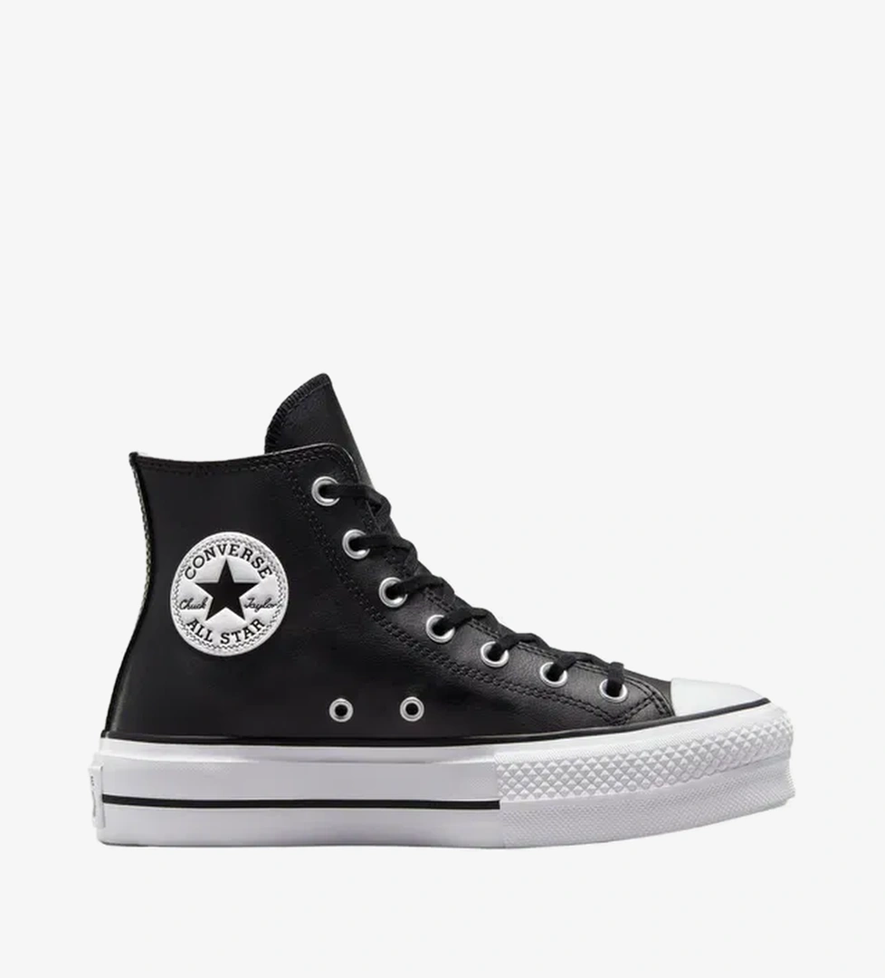 Converse Chuck Taylor All Star Leather Platform Kadın Spor Ayakkabı - Görsel 1