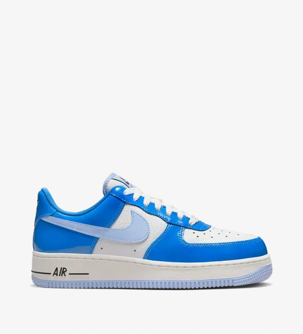 Nike Air Force 1 '07 ''Shiny Patent Leather Highlights'' Kadın Spor Ayakkabı - Görsel 1
