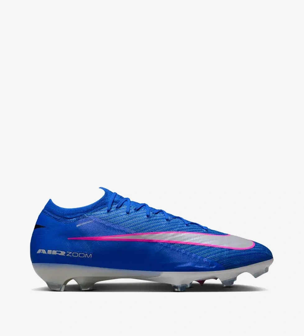 Nike Nike Mavi Mercurial Zoom Vapor 16 Elite FG Firm-Ground Low-Top Erkek Krampon Sneaker | Barçın Mavi - 1. görsel