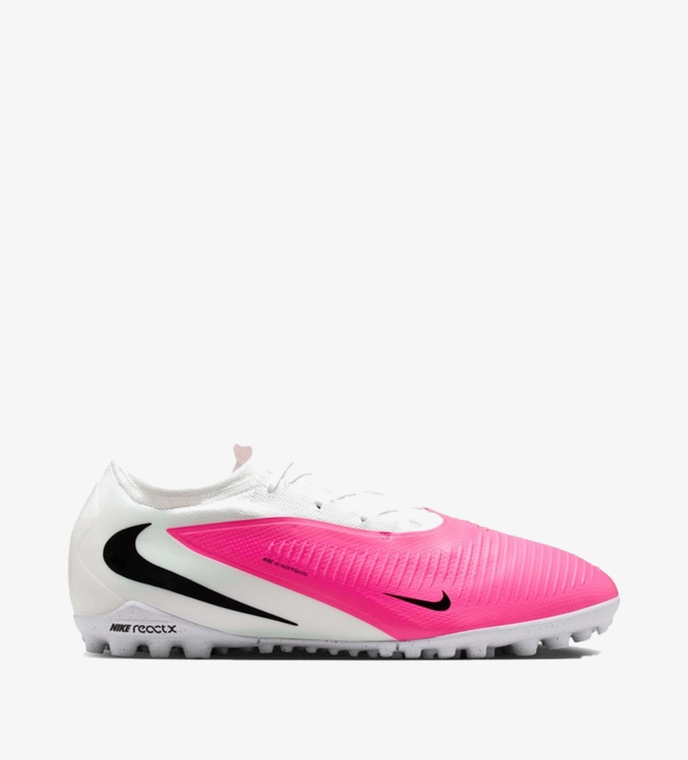 Nike Nike Beyaz Reactx Phantom 6 Low Pro Halı Saha Erkek Krampon Barçın'da! Beyaz - 1. görsel