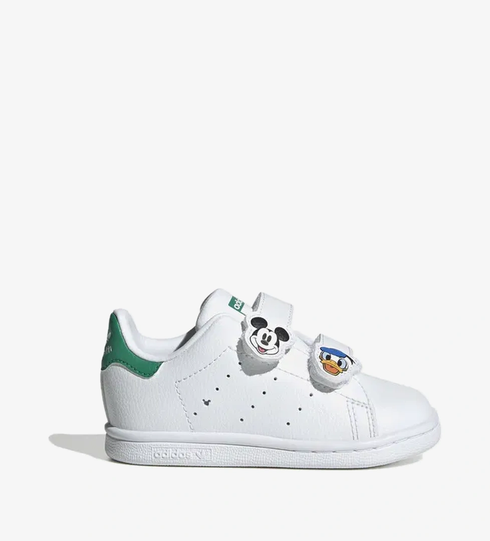 adidas Originals Disney Stan Smith ''Mickey Mouse & Friends'' Comfort Closure Bebek Spor Ayakkabı - Görsel 1